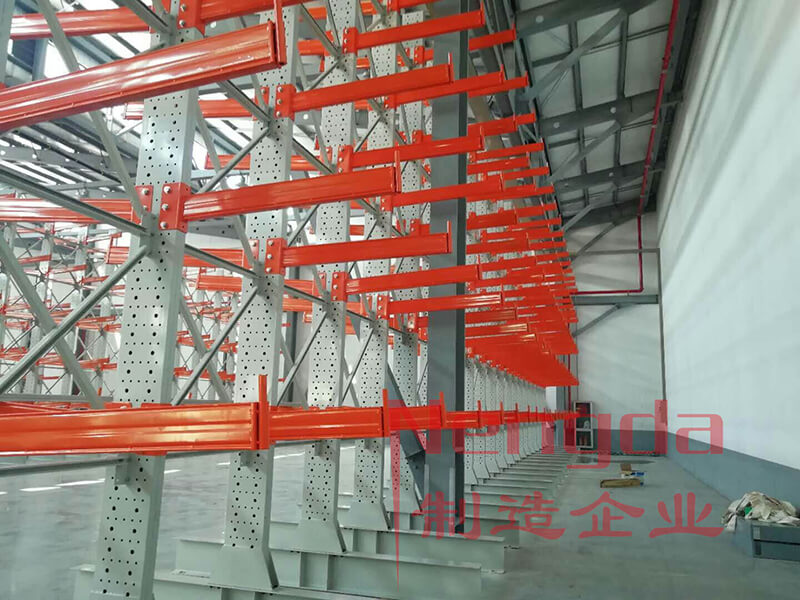 能达悬臂式货架项目图