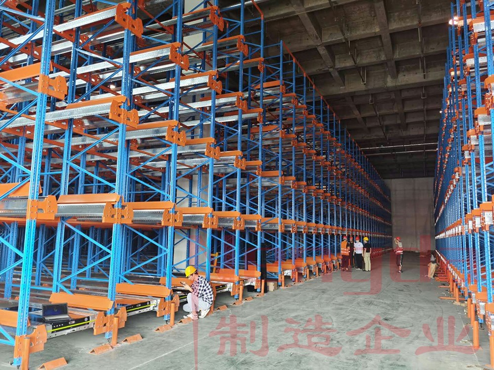 智能穿梭式货架