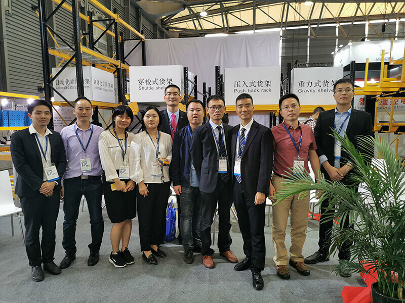 能达仓储在上海物流展