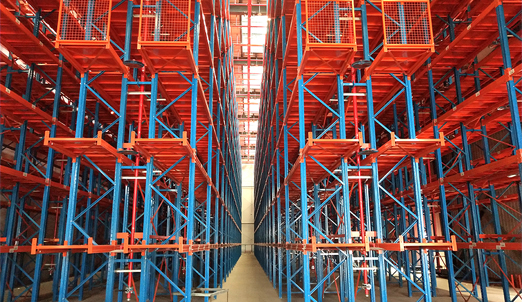 浙江窄巷道重型货架案例