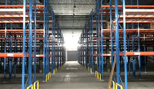 新疆某单位大型冷库重型货架项目