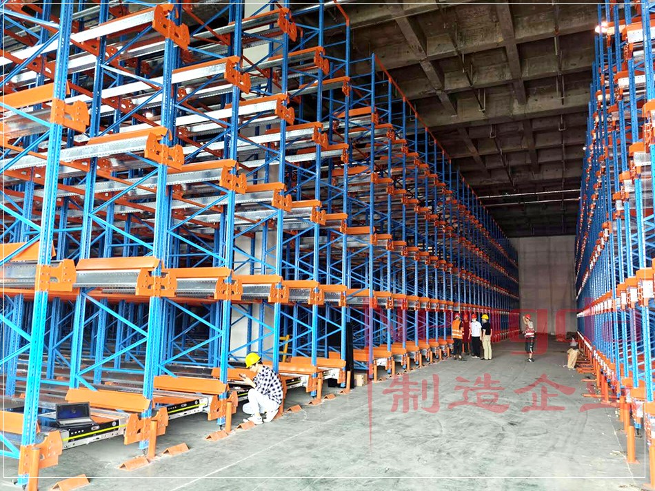 密集存储穿梭式货架