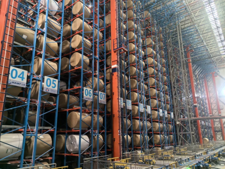 造纸行业卷纸立体仓库